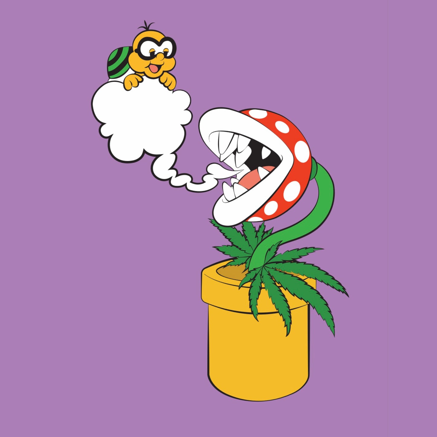 Piranha Plant Art Print